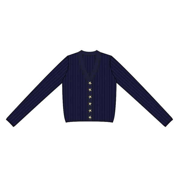 PRINCESS GOES HOLLYWOOD Navy cardigan - Picture 3 of 12